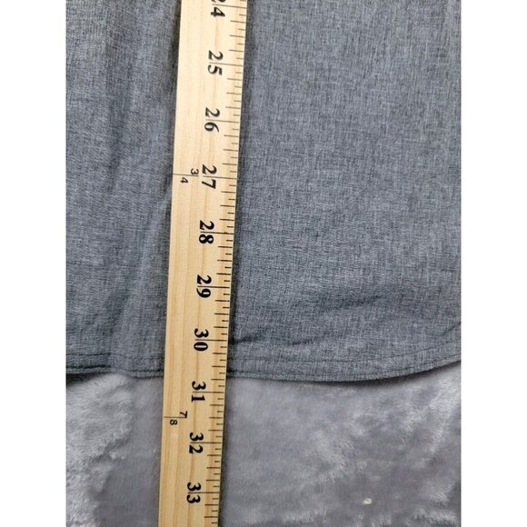 Dickies Cooling Temp-IQ Men's‎ long sleeve snap shirt Gray Medium, Work Casual - Picture 4 of 6